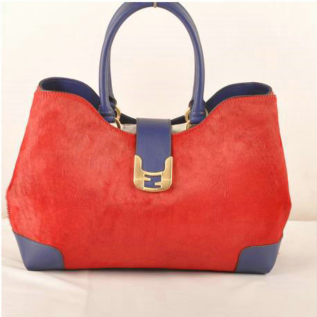 F2546 Fendi 2jours Crini Borsa F2546 Red